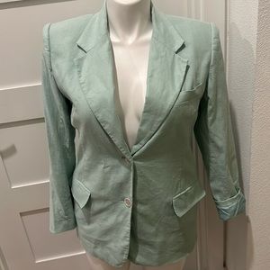 Laura Scott Tailored Button-Close Jacket